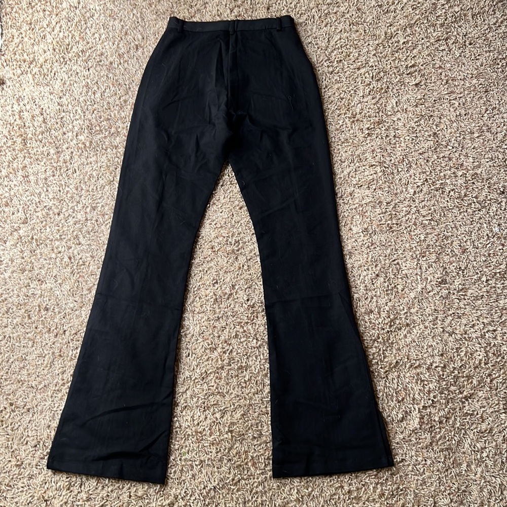 Motel Rocks black trouser pants - Picture 3 of 3